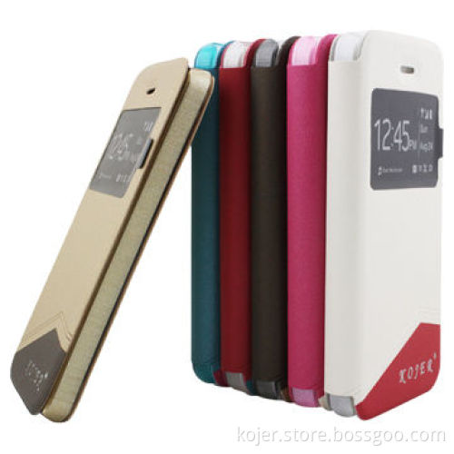 Latest Flip Mobile Phone Case for iPhone 5/5s without Stitching